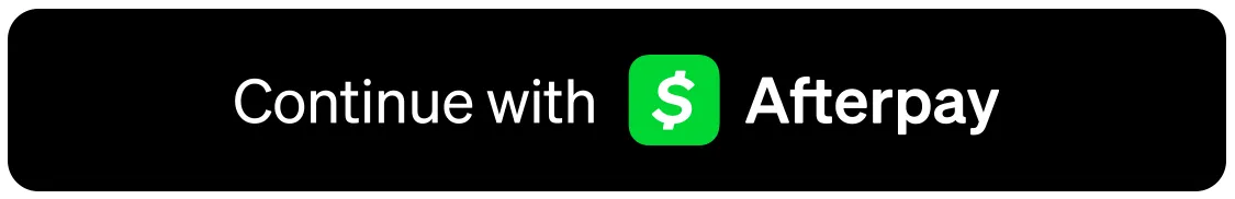 Continue with Afterpay
