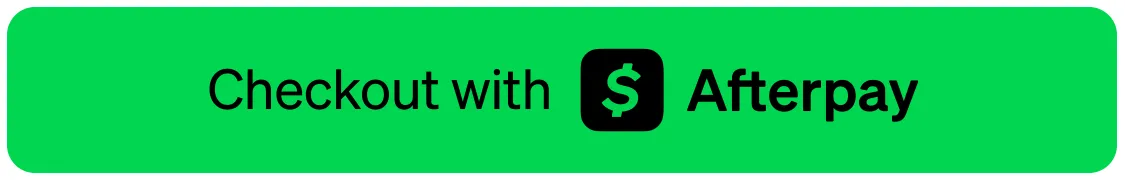 Checkout with Afterpay button, alt palette